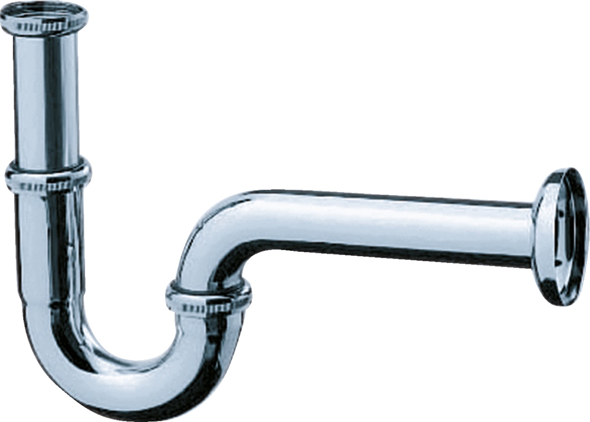 Hansgrohe sifone per lavabo a tubo cromo 53002000