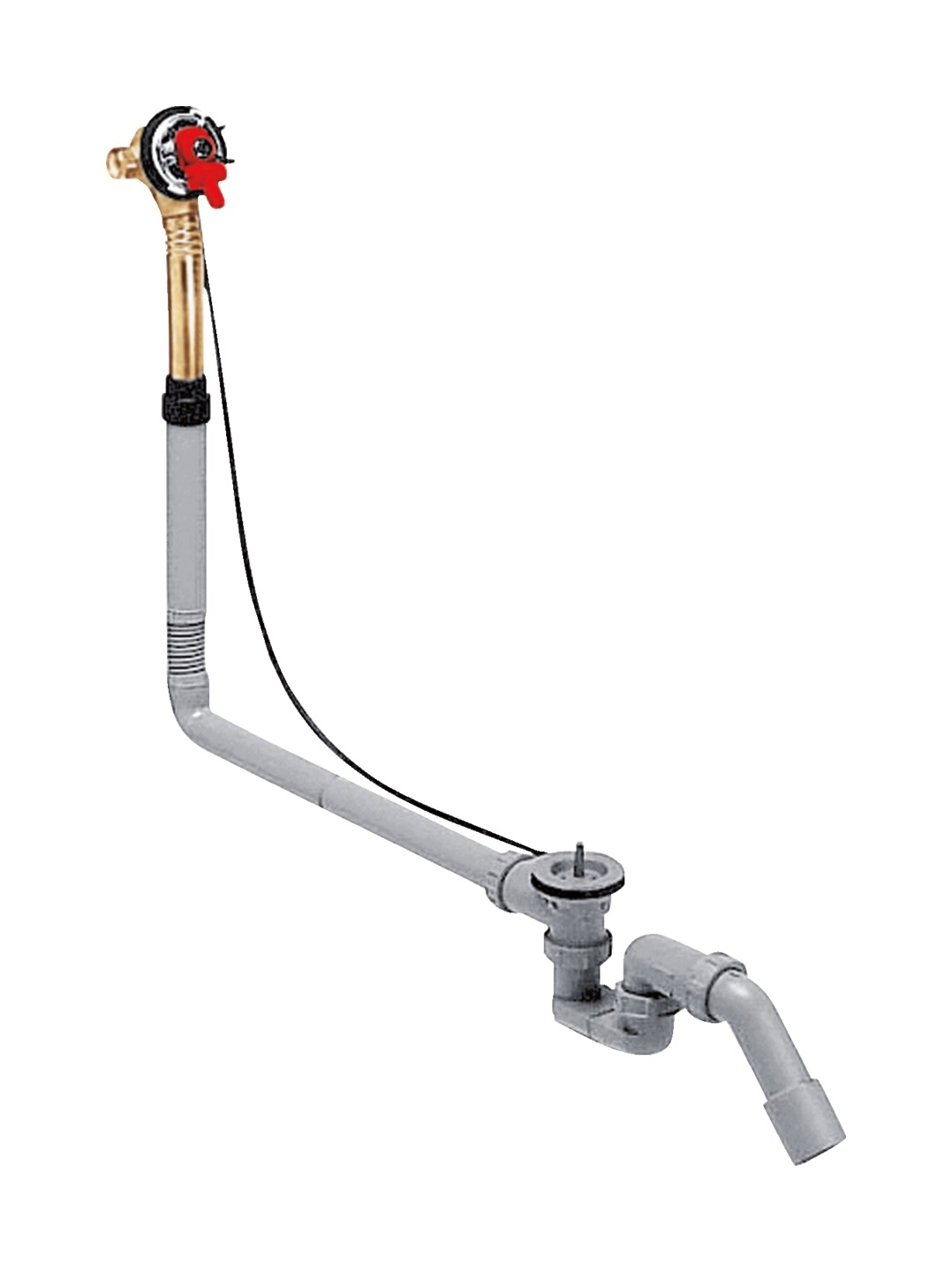 Hansgrohe Exafill sifone per vasca da bagno || 58126180