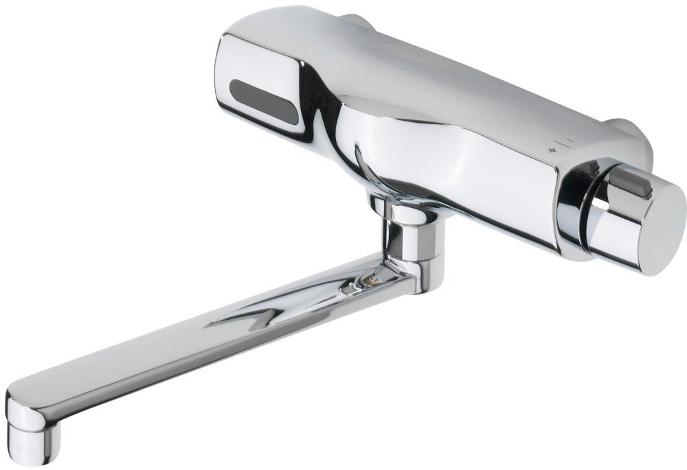 Oras Electra rubinetto per lavabo a parete elettronico cromo 6179