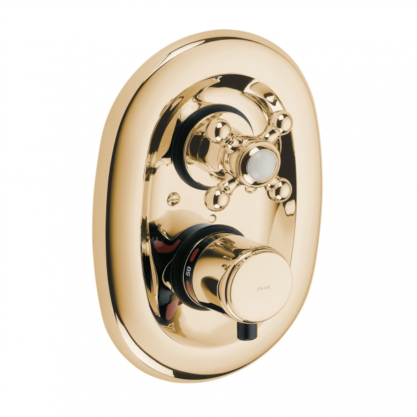 Kludi 1926 rubinetto per doccia da incasso con termostato oro 517204520