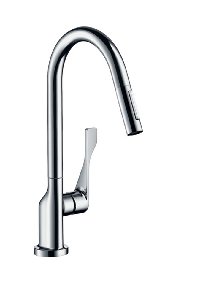 Axor Citterio rubinetto da cucina verticale acciaio inossidabile 39835800