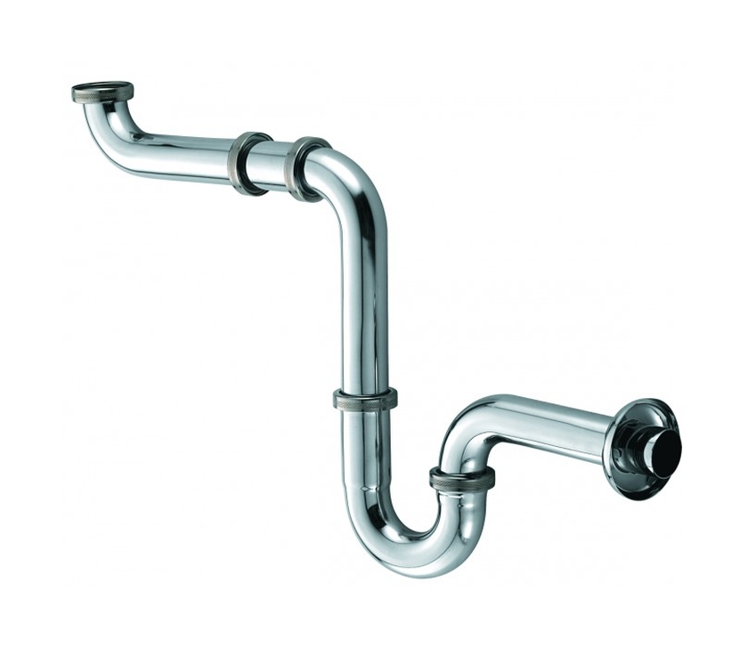 Kludi sifone per lavabo a tubo cromo 1025505-00