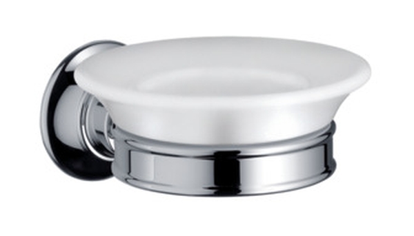 Axor Montreux portasapone a parete cromo-bianco 42033000