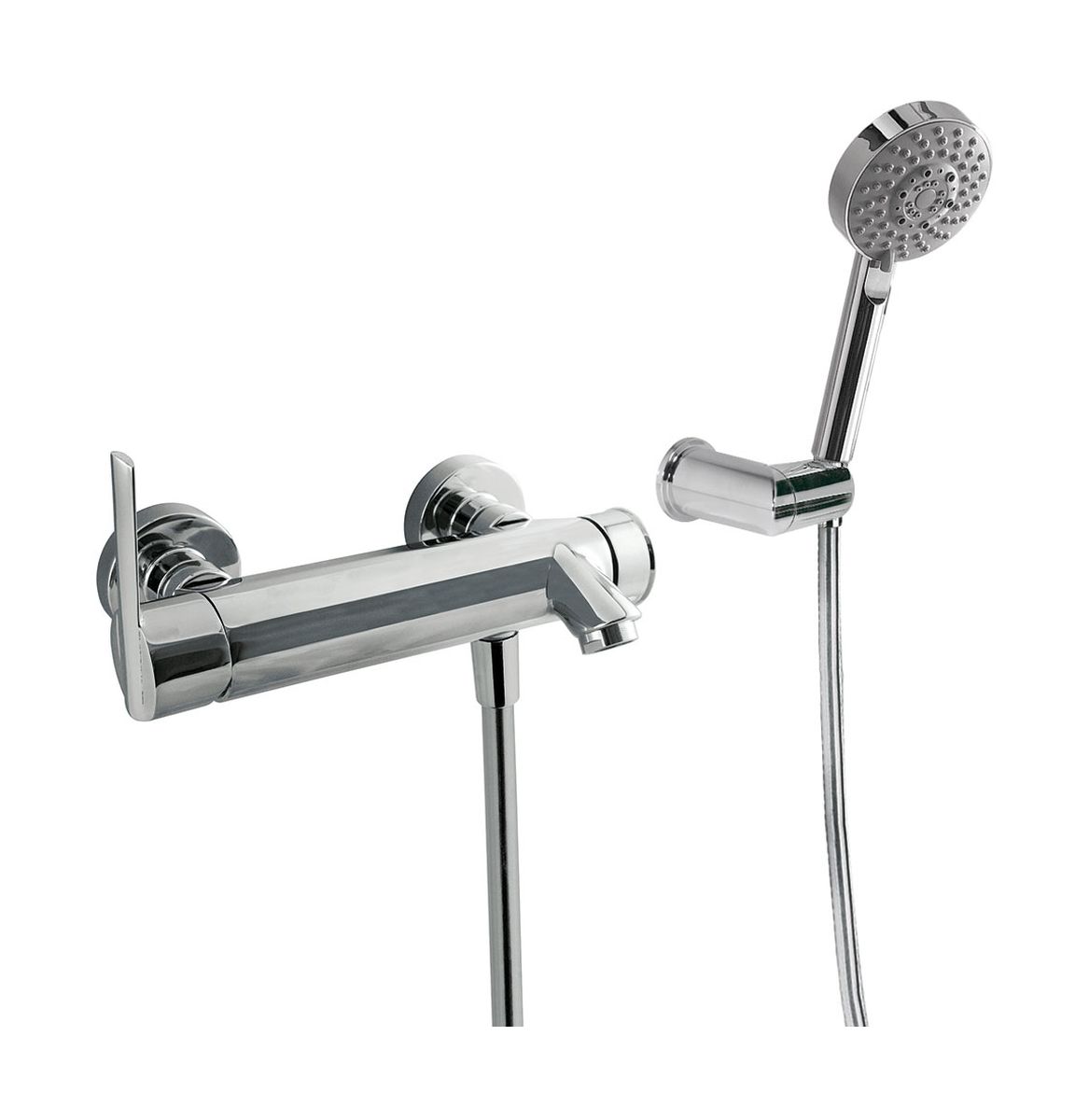 Tres Lex-Tres rubinetto per vasca e doccia a parete cromo 1.81.474