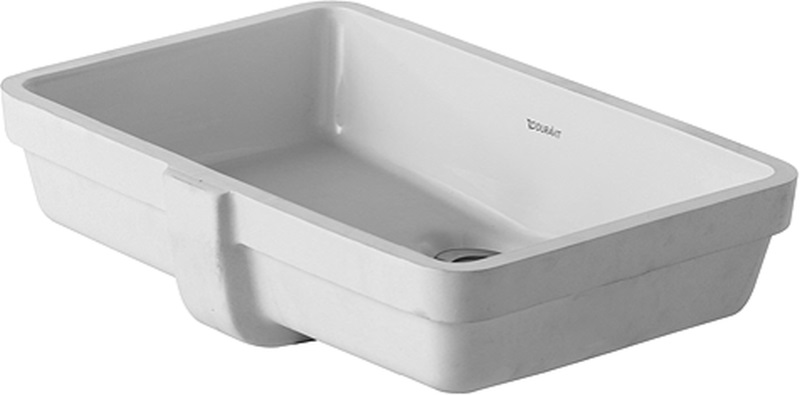 Duravit Vero lavabo 48.5x31.5 cm rettangolare sottopiano bianco 0330480000