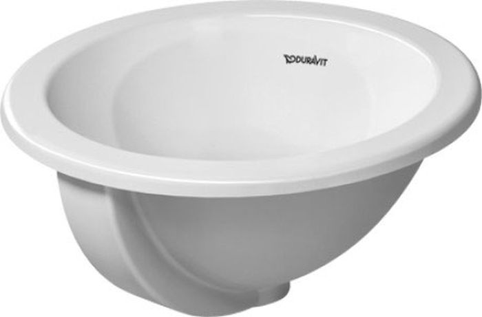 Duravit Architec lavabo 40x40 cm rotonda da incasso bianco 0318400000