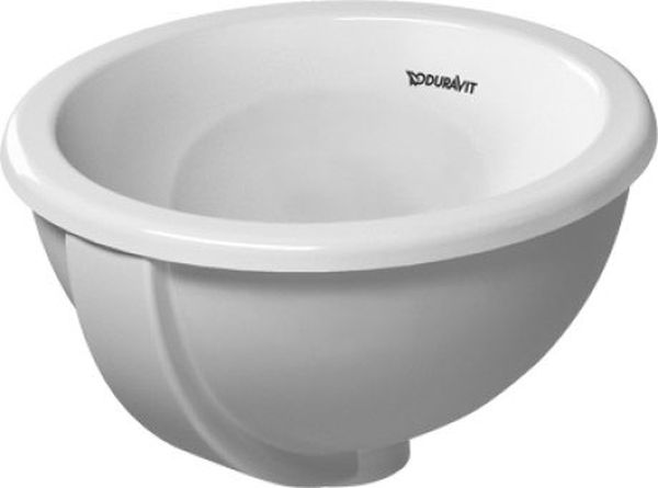 Duravit Bali lavabo 33.5x33.5 cm rotonda da incasso bianco 0473340031