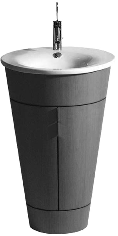 Duravit Starck 1 lavabo 58x58 cm rotonda da mobile bianco 0406580000