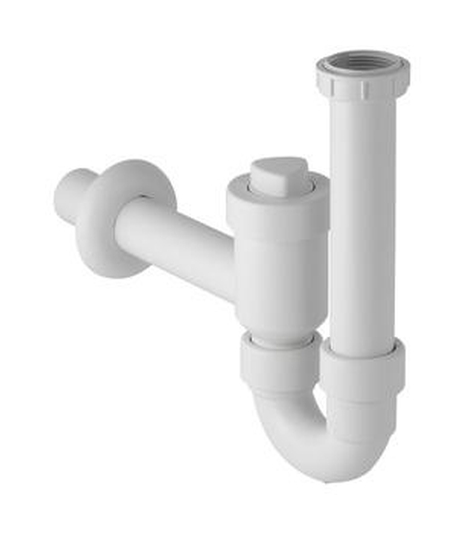 Geberit sifone per lavabo a bottiglia bianco 152.860.11.1