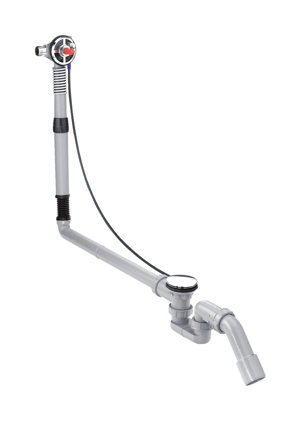 Hansgrohe Exafill sifone per vasca da bagno cromo 58116180