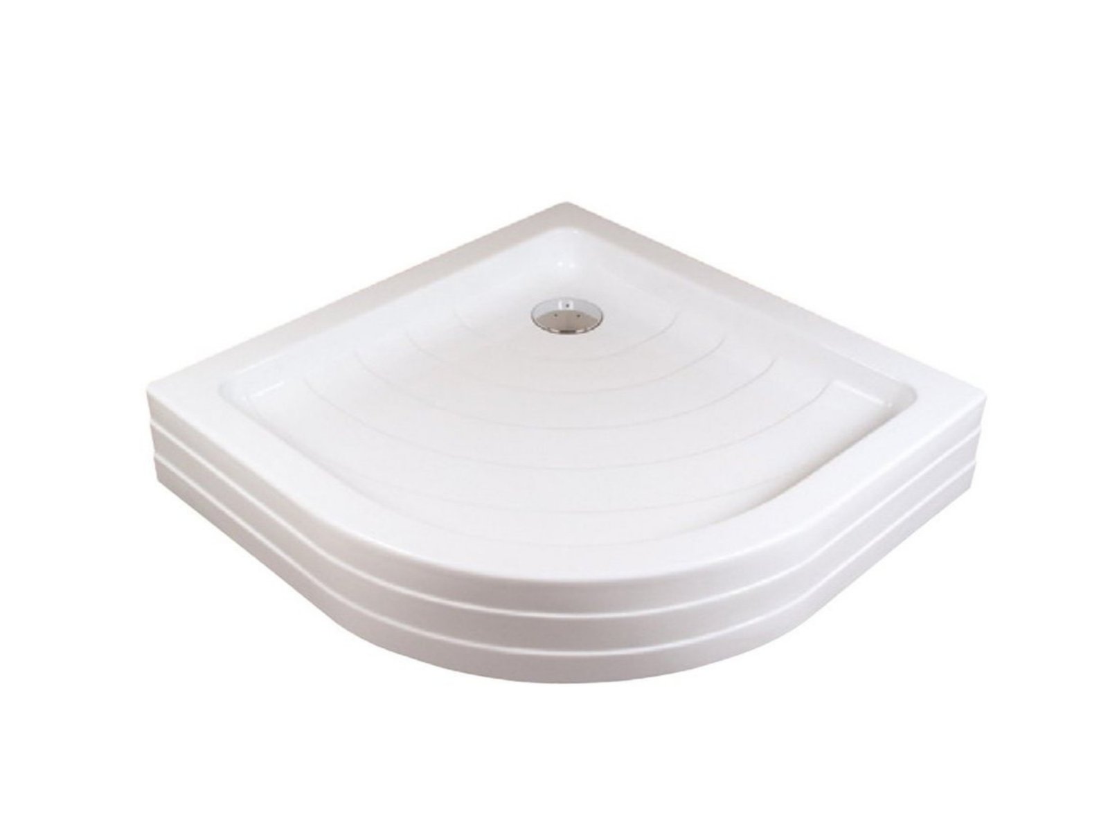 Ravak Ronda piatto doccia semicircolare 80x80 cm bianco A204001120