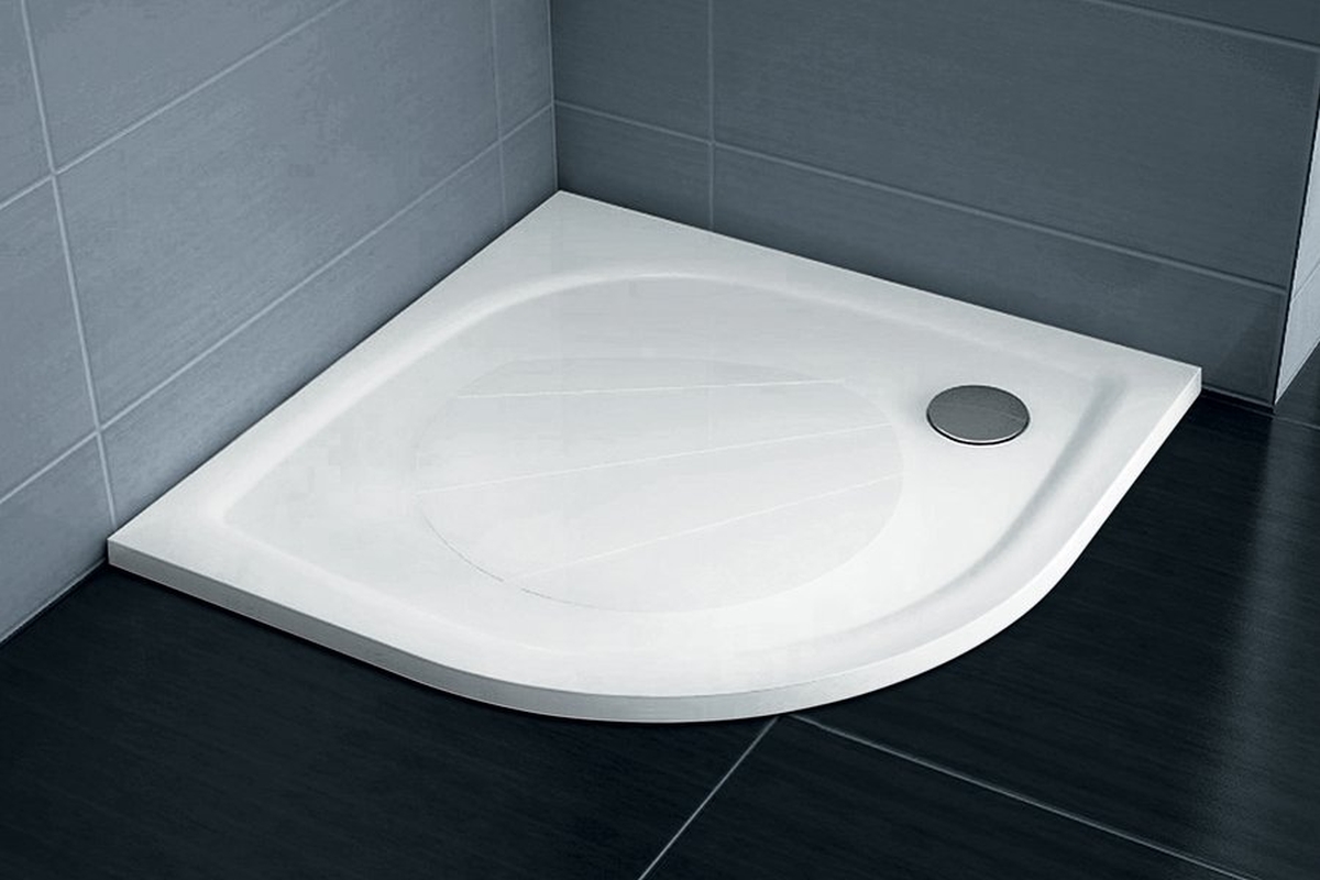 Ravak Elipso Pro piatto doccia semicircolare x80 cm bianco XA234401010