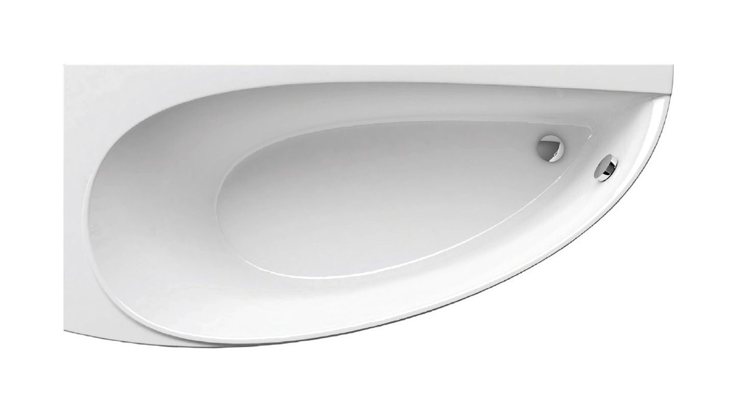 Ravak Avocado vasca da bagno angolare 160x75 cm sinistra bianco CQ01000000