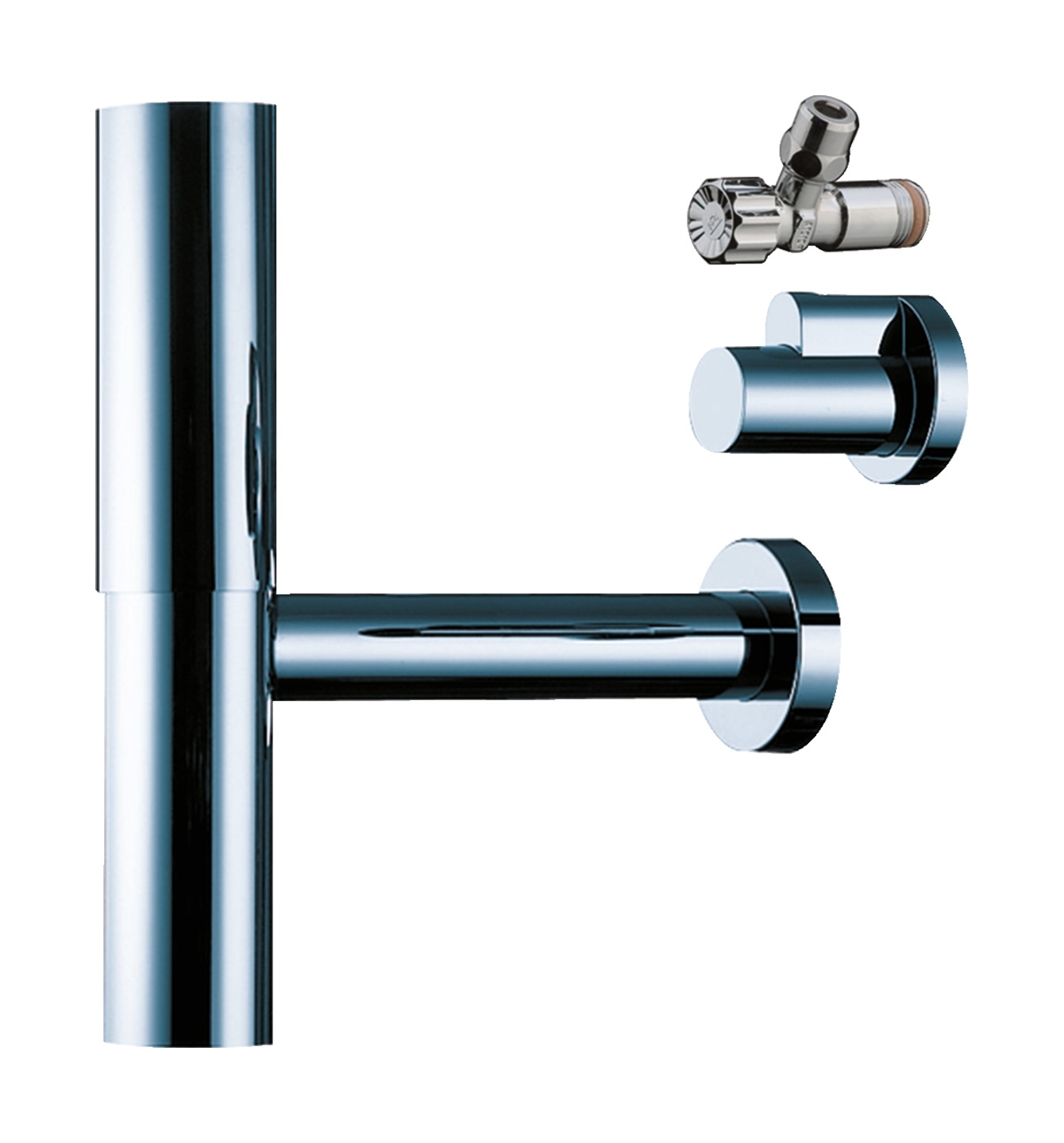 Hansgrohe Flowstar sifone per lavabo a bottiglia cromo 52120000