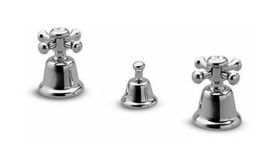 Zucchetti Delfi rubinetto per bidet verticale cromo Z4668P.8008