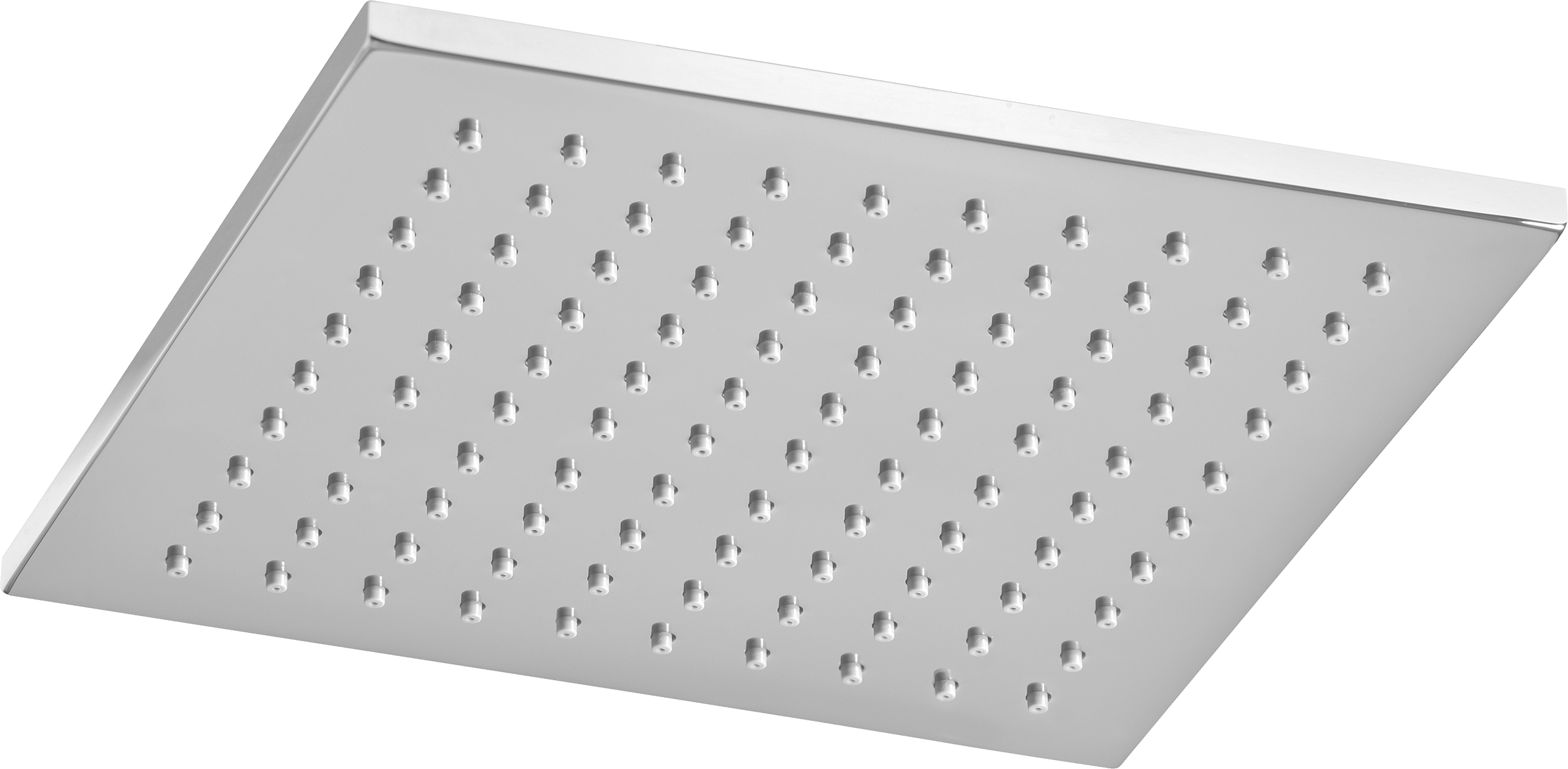 Omnires SlimLine soffione doccia 20x20 cm quadrata cromo WG220CR