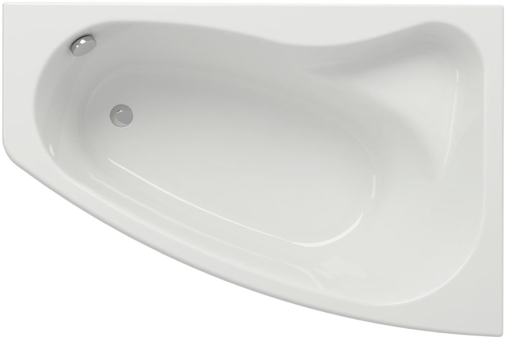 Cersanit Sicilia vasca da bagno angolare 160x100 cm destra bianco S301-037