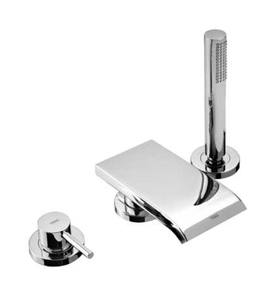 Tres Max-Tres rubinetto per vasca e doccia bordo vasca cromo 1.62.161