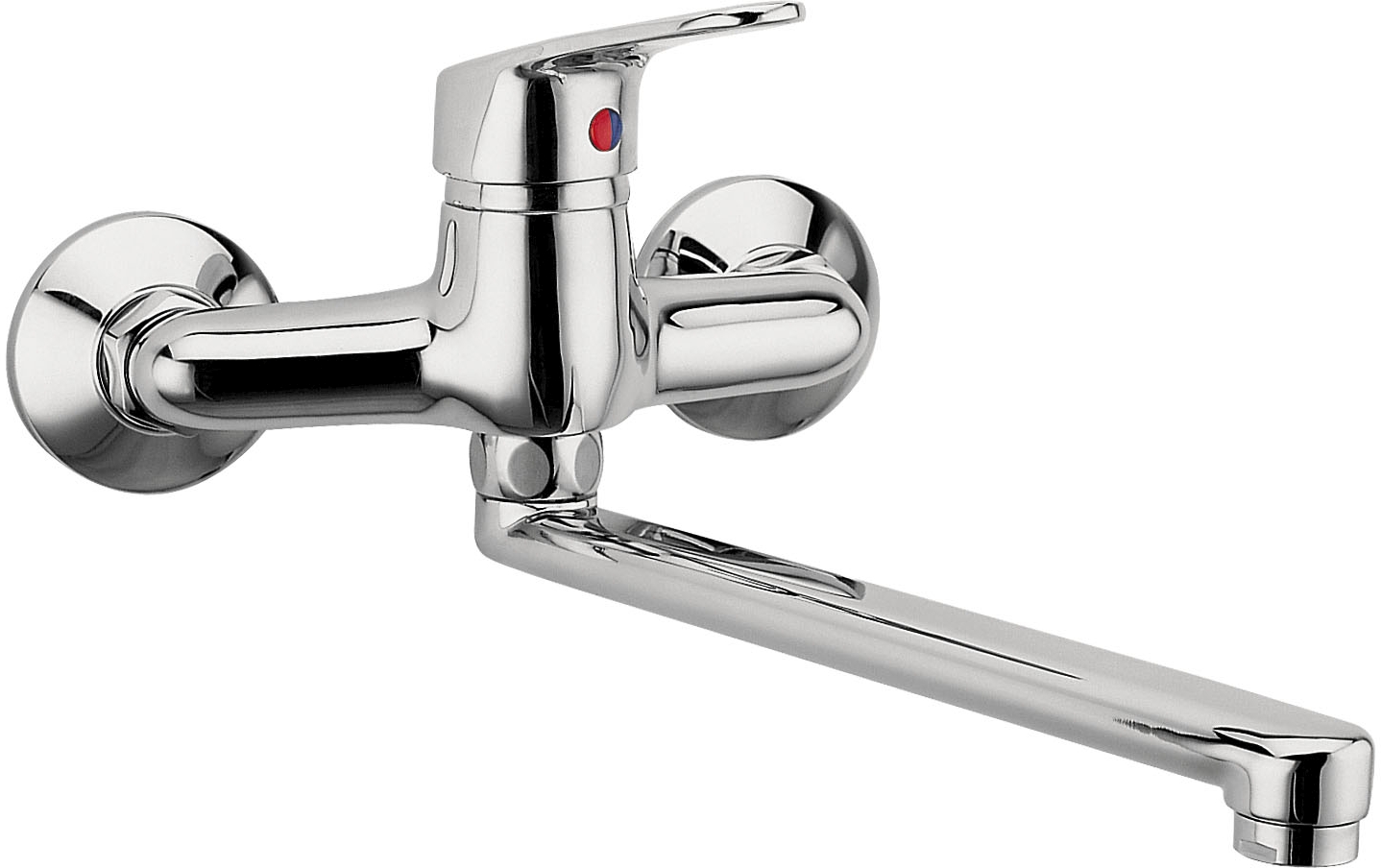 Ferro Smile rubinetto da cucina a parete cromo BSM5