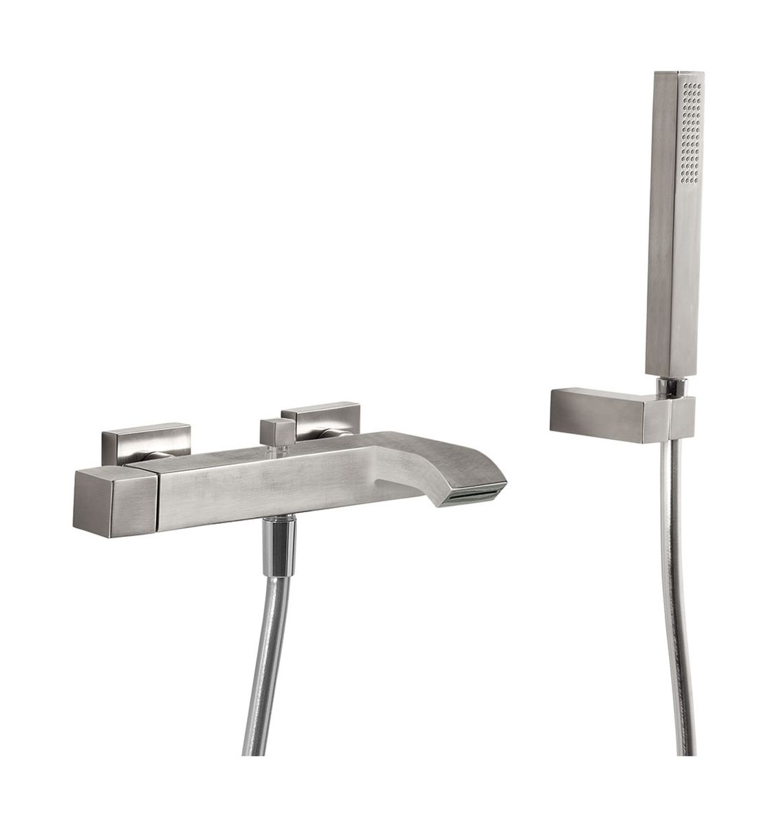 Tres Cuadro Exclusive rubinetto per vasca e doccia a parete || 5.07.170.02.03