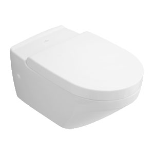 Villeroy & Boch Lifetime copriwater a discesa lenta bianco 9M02S101