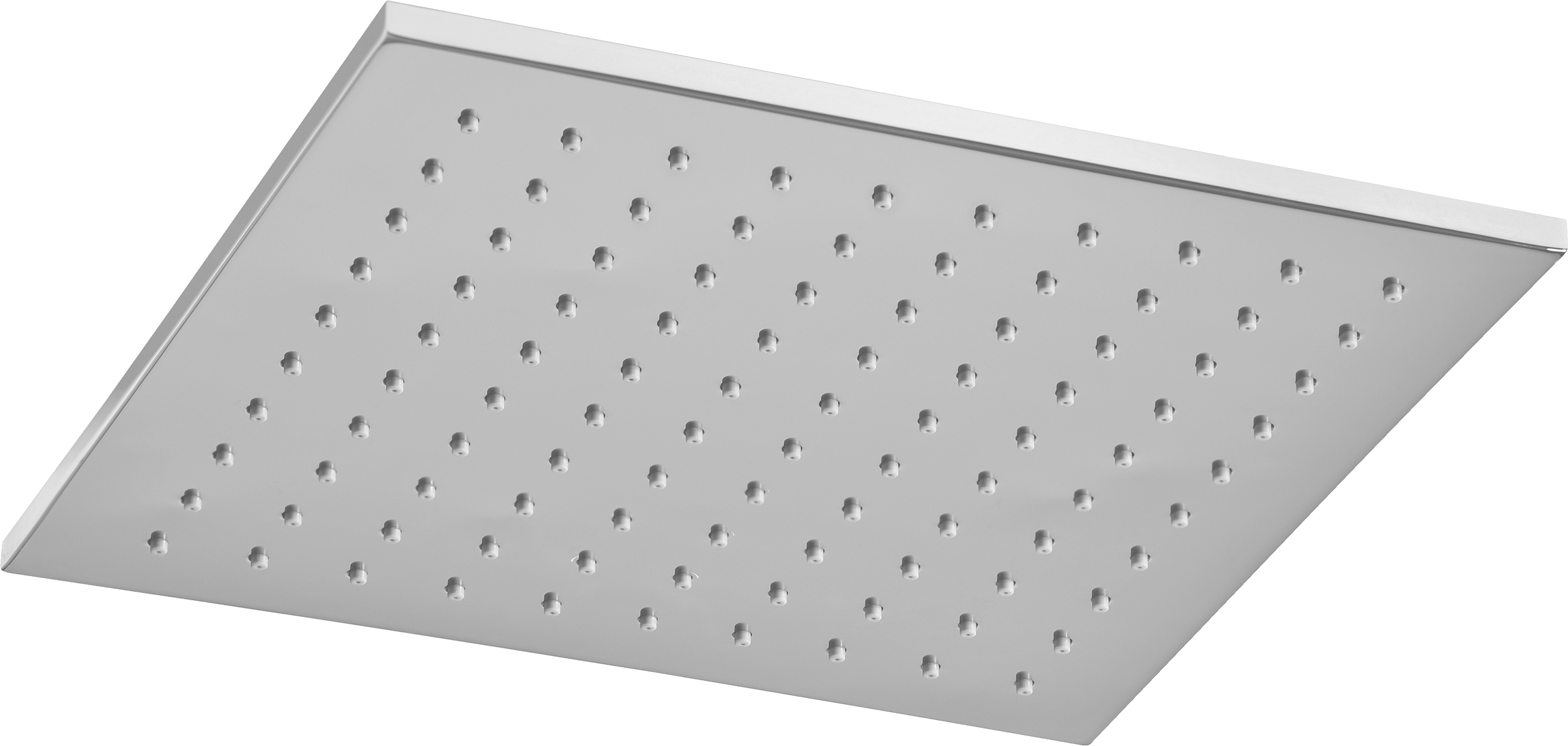 Omnires SlimLine soffione doccia 25x25 cm quadrata cromo WG225CR