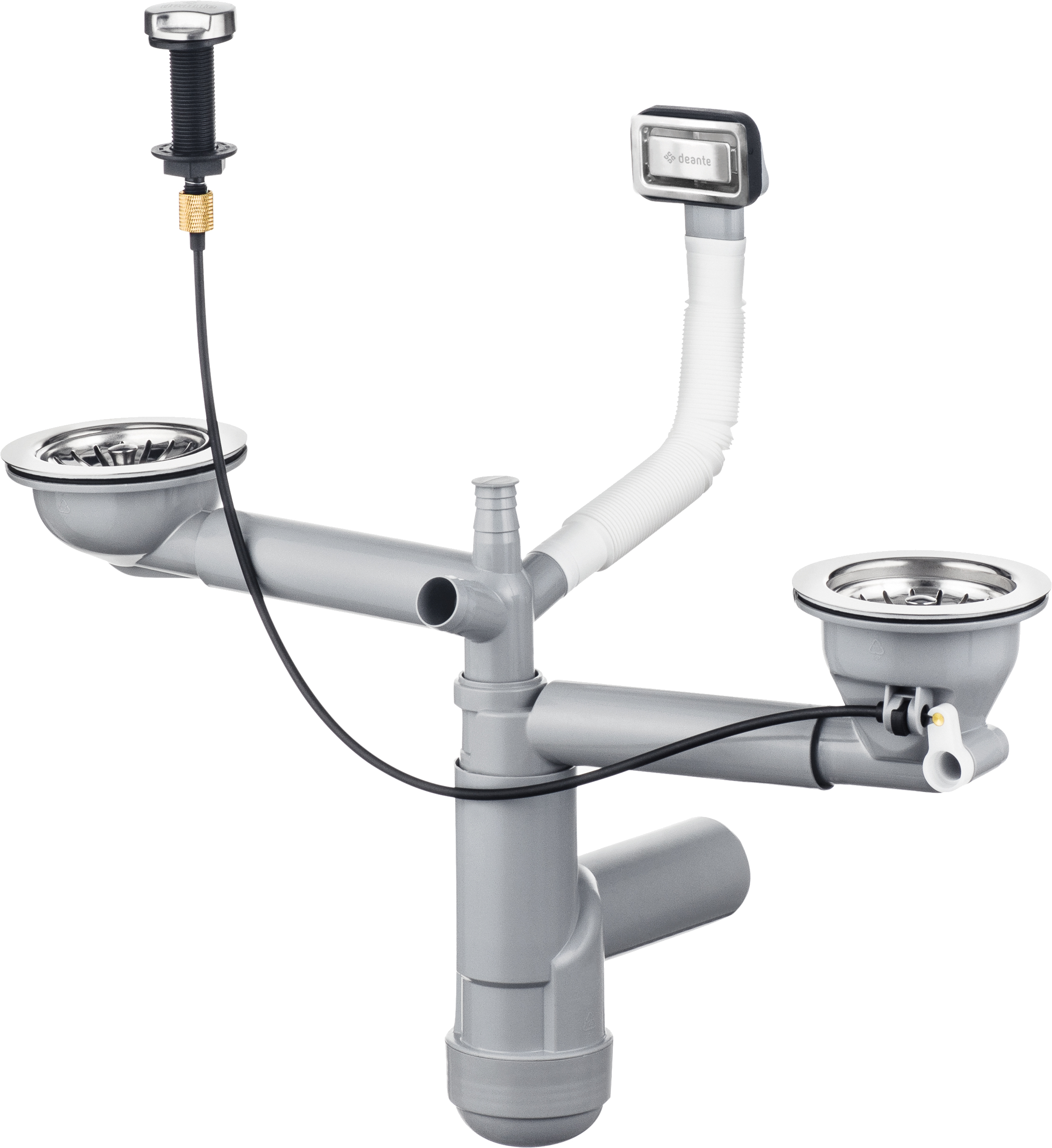 Deante Space Saver Lux sifone per lavello ZXY_9912