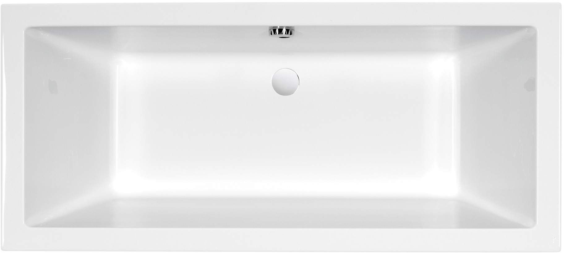 Cersanit Intro vasca da bagno rettangolare 150x75 cm bianco S301-066