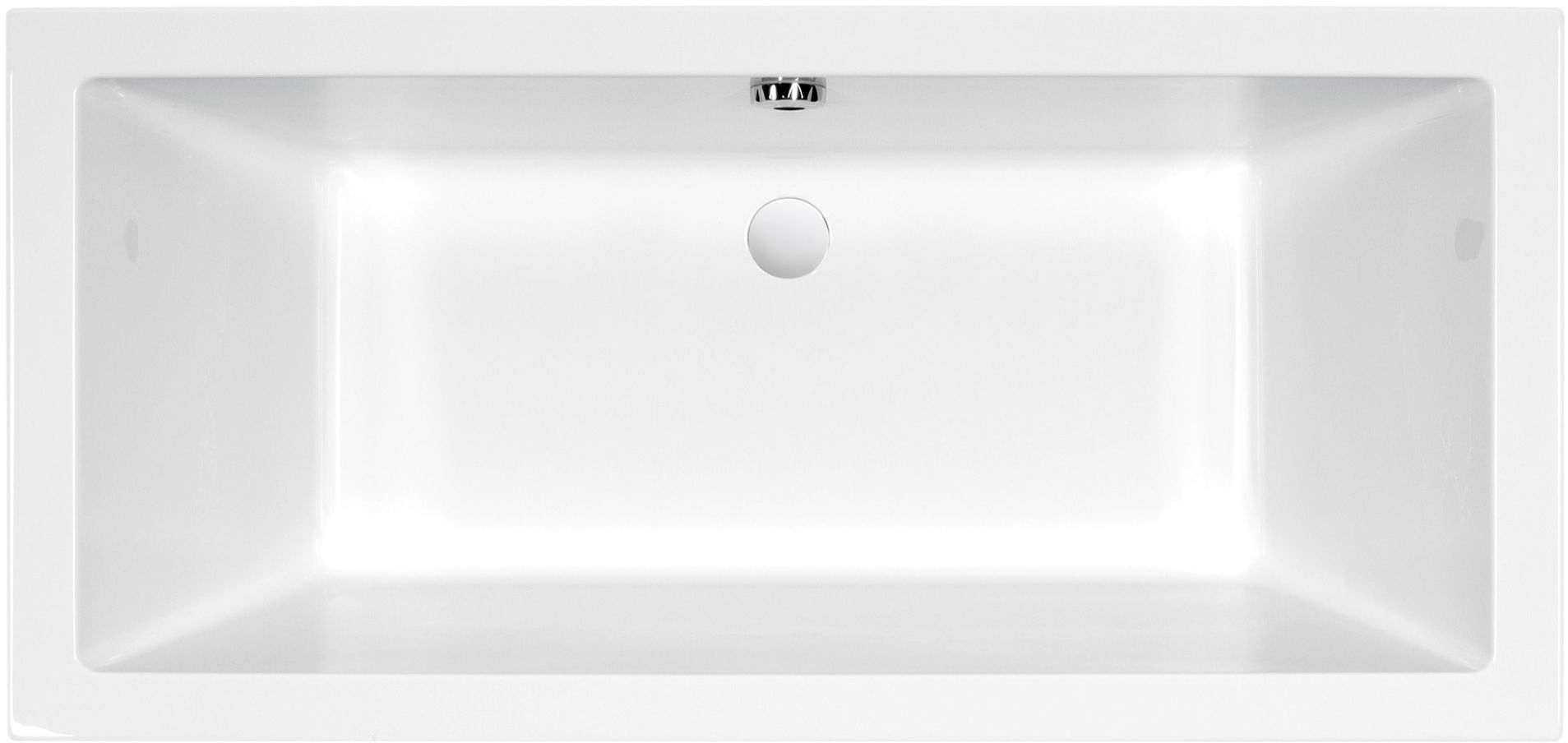 Cersanit Intro vasca da bagno rettangolare 160x75 cm bianco S301-067