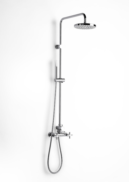 Roca Loft set doccia a parete si cromo A5A9743C00