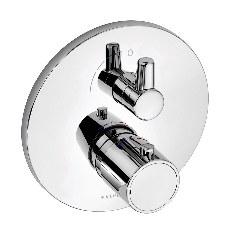 Kludi Zenta rubinetto per doccia da incasso con termostato cromo 388350545