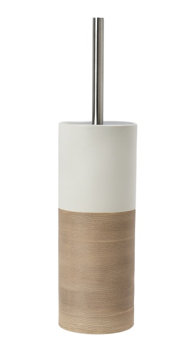 Sealskin Doppio scopino wc appoggiato cromo-ceramica 3618405.65