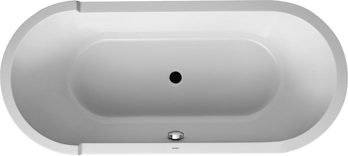 Duravit Starck vasca da bagno ovale 180x80 cm ovale bianco 700009000000000