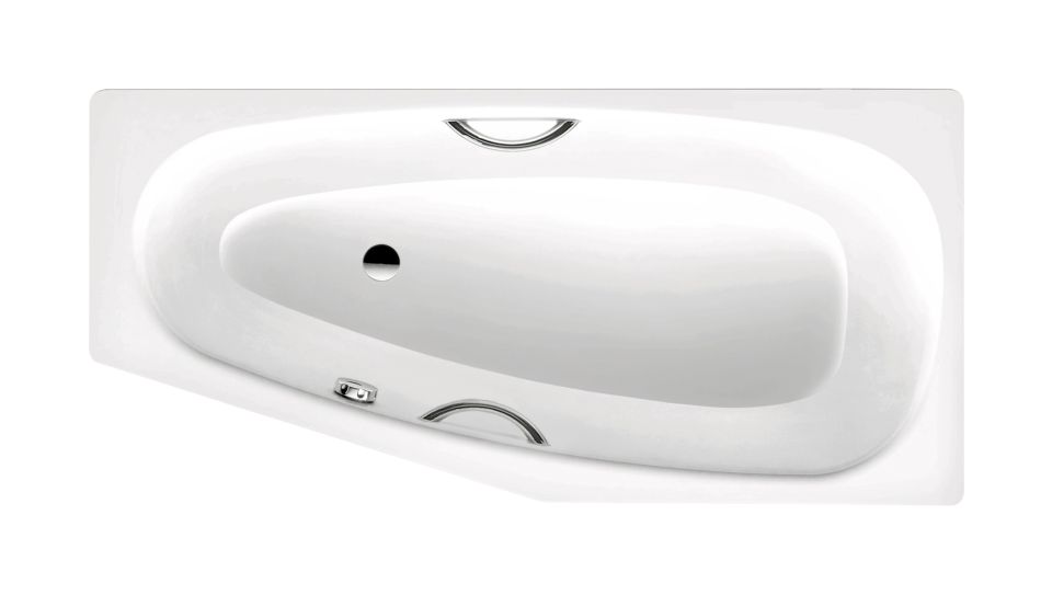 Kaldewei Mini Star vasca da bagno angolare 157x75 cm sinistra bianco 224900010001