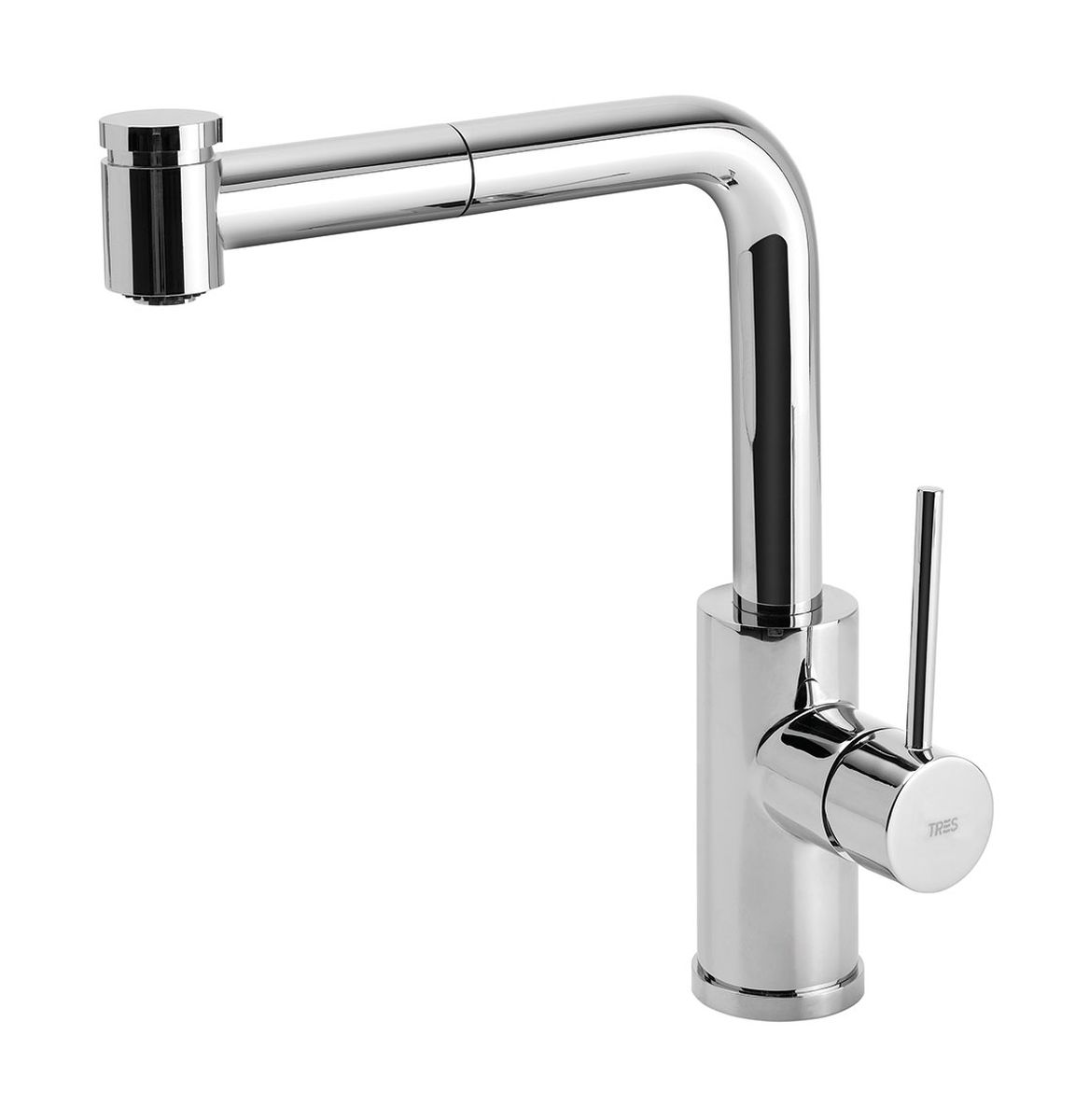 Tres Max-Tres rubinetto da cucina verticale cromo 1.62.438