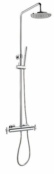Steinberg 250 set doccia a parete con termostato con soffione cromo 2502721