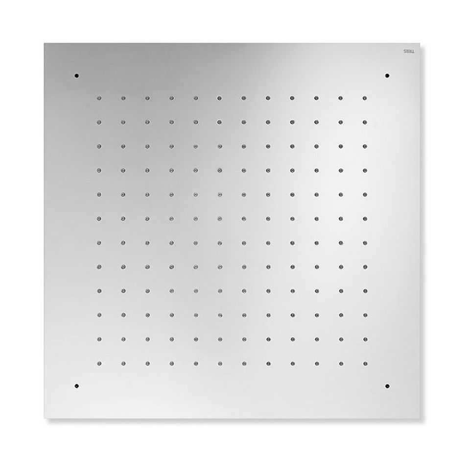 Tres Exclusive soffione doccia 50x50 cm quadrata cromo 1.34.951