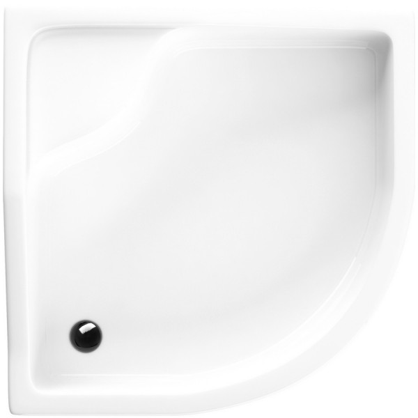 Schedpol Go Baby piatto doccia semicircolare 90x90 cm bianco 3.039