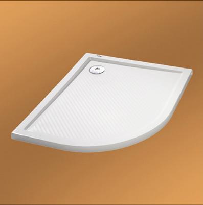 Huppe Purano 1/4 koła piatto doccia semicircolare 80x80 cm 202150.055
