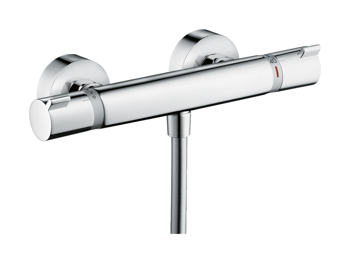 Hansgrohe Ecostat rubinetto per doccia a parete con termostato cromo 13116000