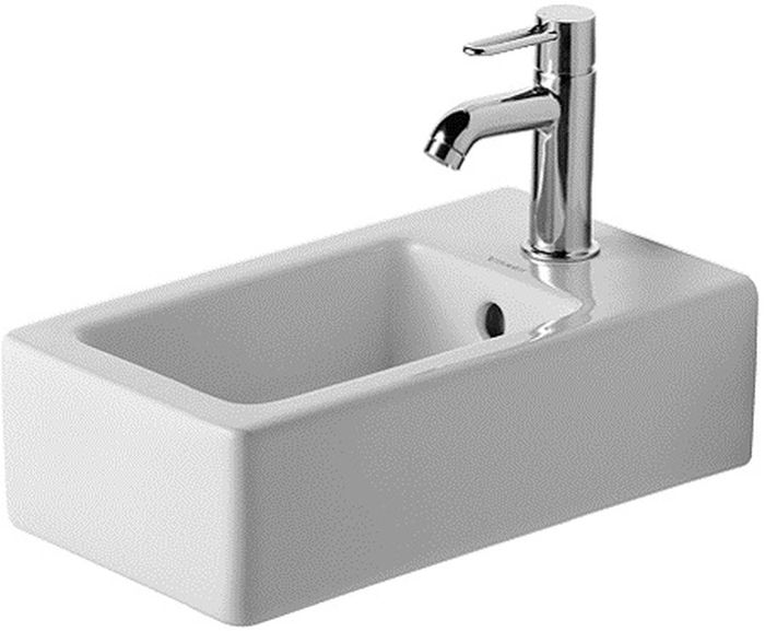 Duravit Vero lavabo 45x25 cm rettangolare a parete bianco 07022500001