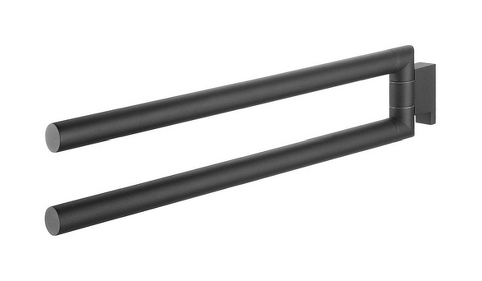 Tiger Bold portasciugamani nero 288730746