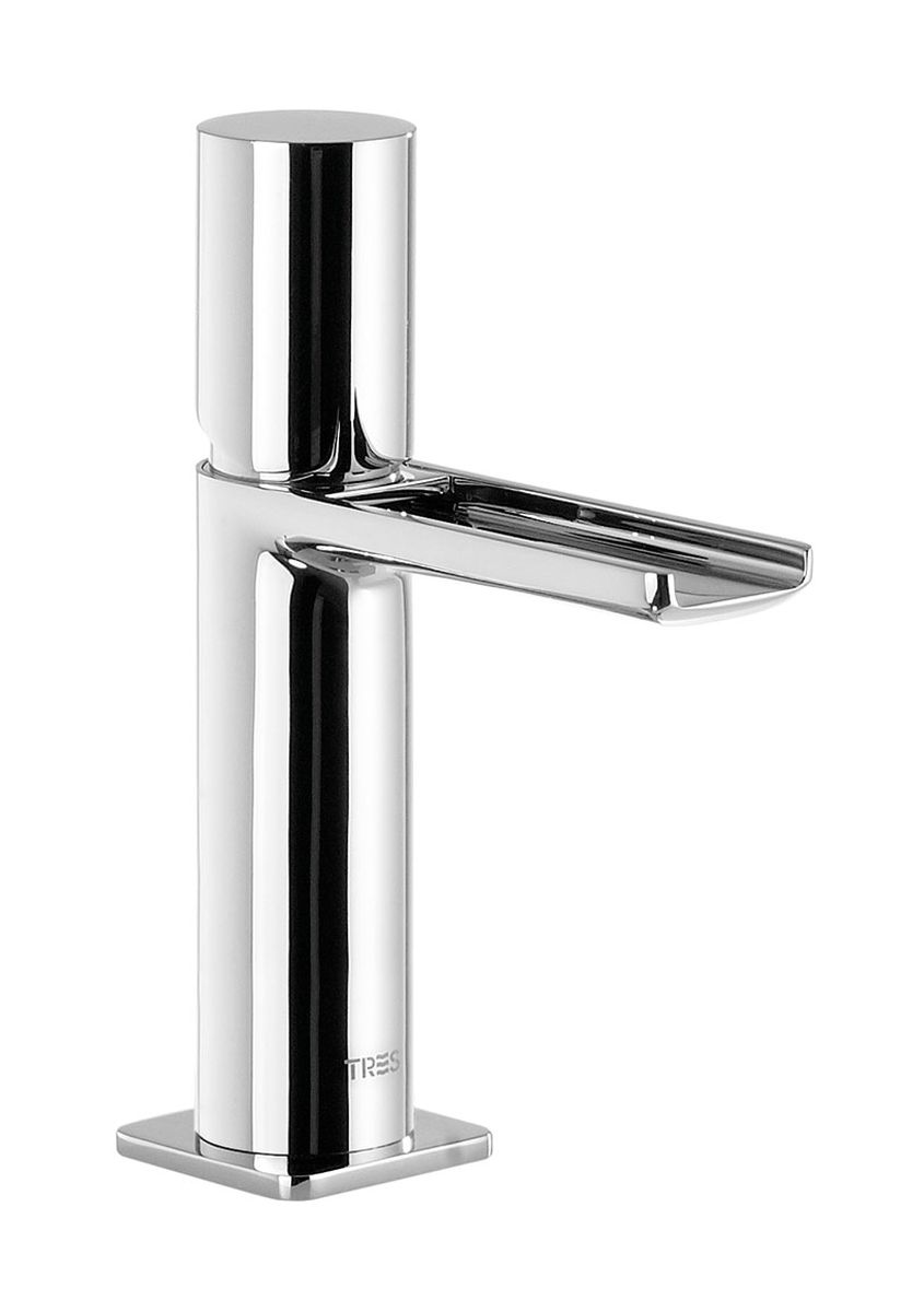 Tres Loft-Tres rubinetto per lavabo verticale cromo 200.110.02