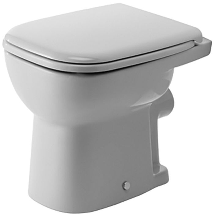 Duravit D-Code vaso wc a terra bianco 21090900002