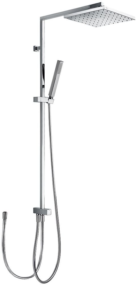 Tres Cuadro-Tres set doccia a parete cromo 1.07.476