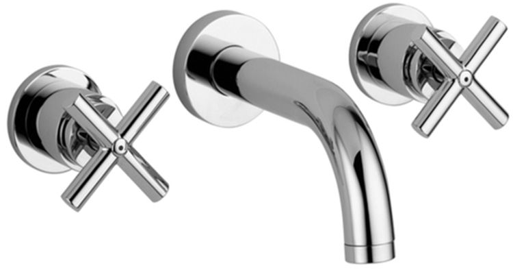 Paffoni Quattro rubinetto per lavabo da incasso cromo QTV003CR