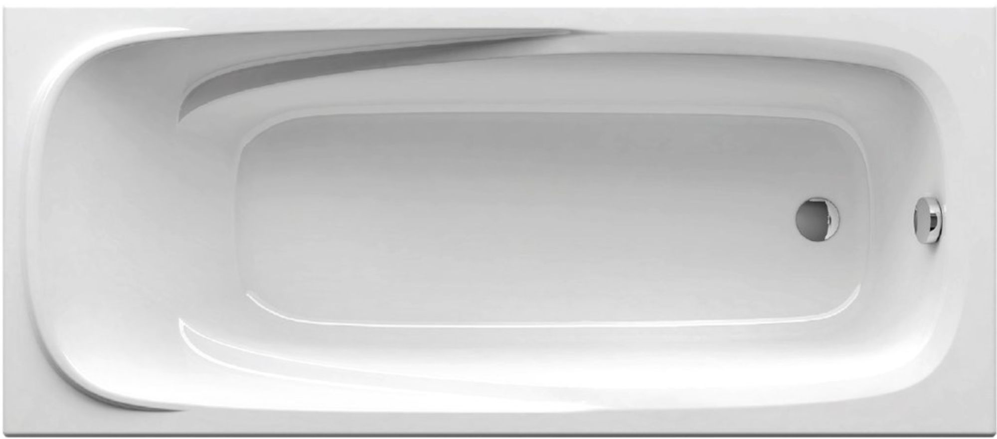 Ravak Vanda II vasca da bagno rettangolare 160x70 cm bianco CP11000000