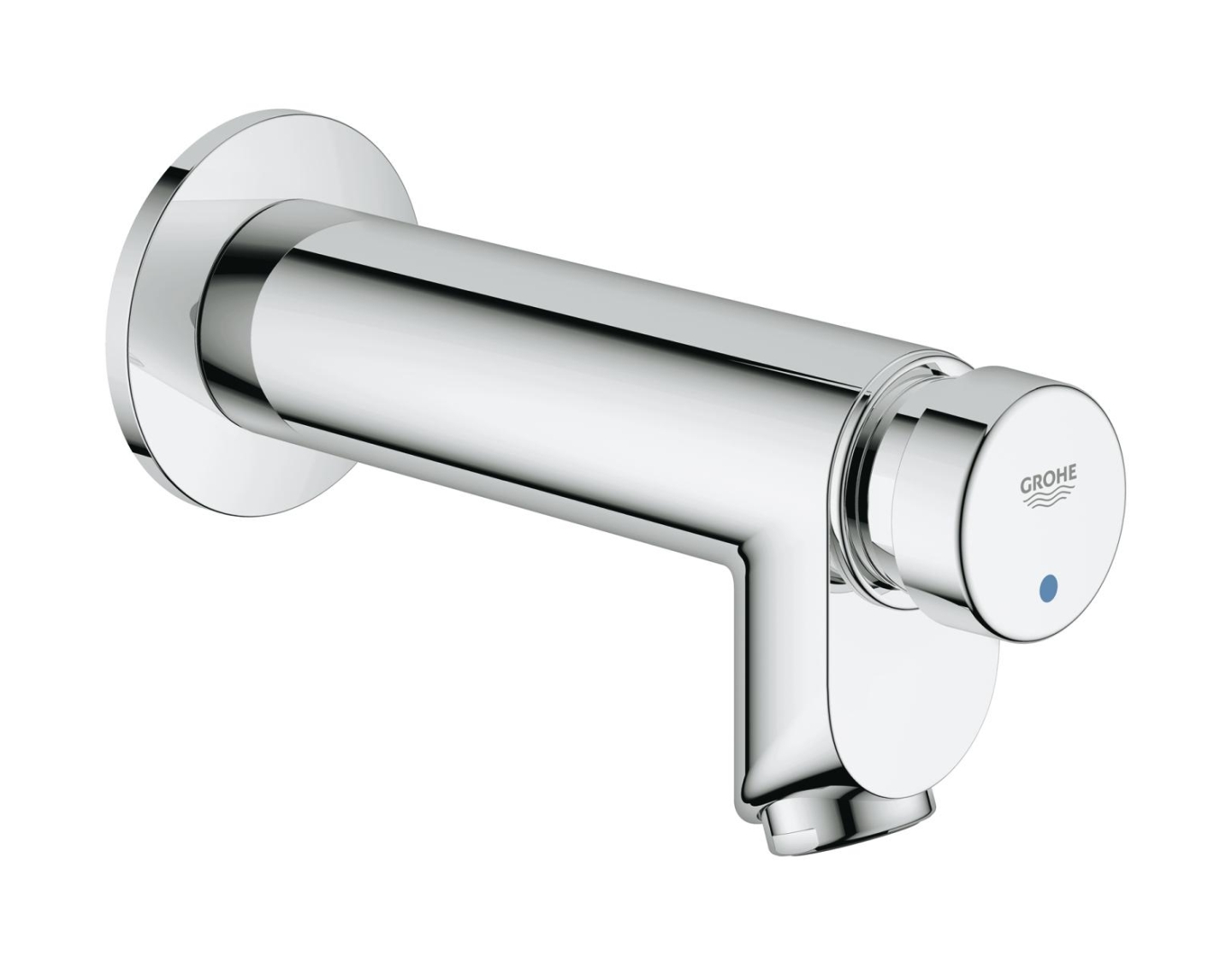 Grohe Euroeco rubinetto d'arresto per lavabo a parete a pressione StarLight Chrome 36266000