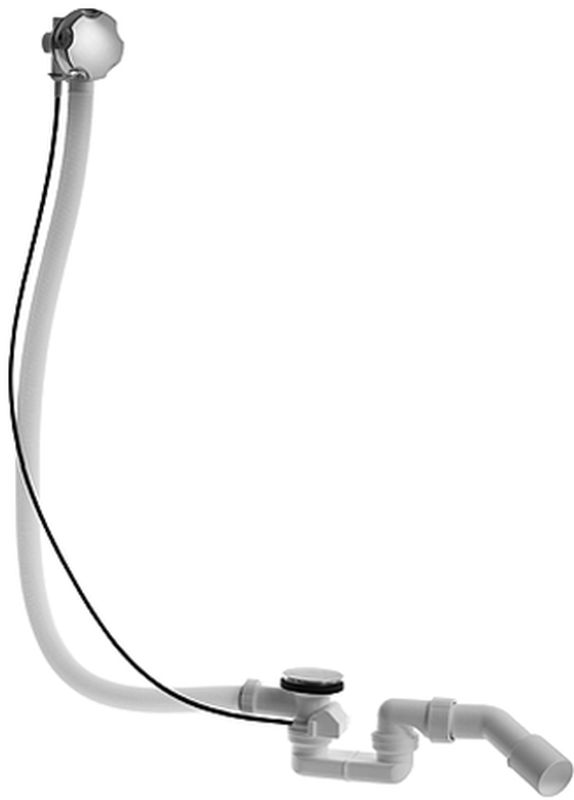 Duravit sifone per vasca da bagno cromo 790226000001000