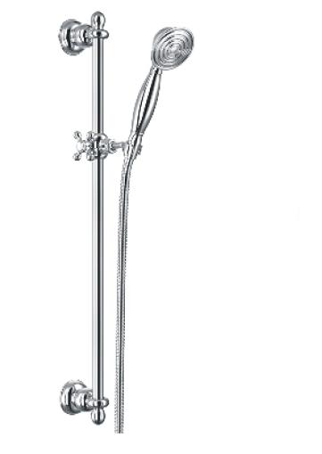 Omnires Art Deco set doccia a parete cromo ARTDECOSCR